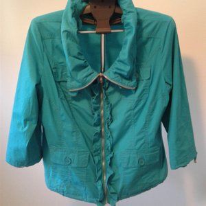 cleo XL  Ruffle Jacket